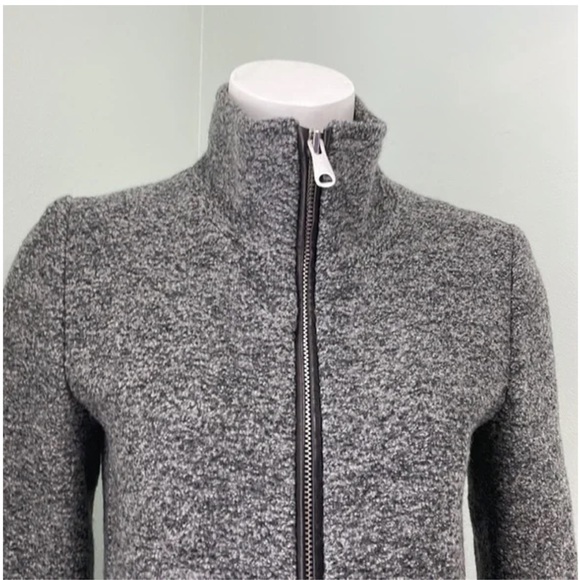 Club Monaco Italian Wool Coat Women's Outerwear Overcoat Wool Jacket - Picture 3 of 5